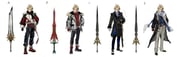 1boy belt black_belt black_boots black_coat black_gloves black_pants black_sclera black_sweater blonde_hair blue_scarf blue_vest boots brown_gloves cable_knit cloud_strife cloud_strife_(holiday_outfit) coat colored_sclera dress_shoes earmuffs final_fantasy final_fantasy_vii final_fantasy_vii_ever_crisis full_body fur-trimmed_coat fur_trim gloves gold_trim green_socks grey_coat grey_gloves grey_pants hand_on_own_hip highres knit_sweater male_focus mistletoe multiple_views official_alternate_costume official_art pants parted_bangs prototype_design red_boots red_coat red_gloves red_sweater scarf shoes short_hair socks spiked_hair standing sweater sword vest waistcoat weapon white_background white_scarf white_shoes white_sweater rating:g score:2 post #10135162