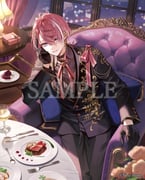 1boy ahoge alcohol armchair belt_collar black_collar black_gloves black_jacket black_pants black_suit blurry bokeh box brooch brown_shirt buttons cake carpet chair cherry_tomato collar collared_shirt copyright_notice cowboy_shot cuff_links cup curtains cushion depth_of_field diamond_button drinking_glass ear_covers earrings elbow_rest esukee fish_(food) floral_print floral_print_jacket flower food fork formal_clothes fruit garnish gem gift gift_box gloves gold_earrings gold_trim hair_between_eyes hair_ornament hairclip hand_on_own_cheek hand_on_own_face indoors jacket jewelry key lamp lapels long_sleeves looking_at_viewer male_focus minase_(neo-porte) mole mole_under_eye multicolored_hair muntins neck_ribbon neo-porte night official_art orange_flower orange_rose pants parted_lips pink_hair pink_ribbon plate print_jacket purple_eyes raspberry red_gemstone ribbon ring rose rose_print sample_watermark sauce serving_cart shawl_lapels shirt short_hair shoulder_necklace sitting smile solo spoon steak streaked_hair suit suit_jacket table table_knife tablecloth tomato virtual_youtuber watermark white_hair white_wine window wine wine_glass rating:g score:0 post #10159774