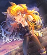 1girl :d animal_ears blush bomber_jacket bow brown_ribbon cloud commentary ear_bow ear_ribbon evening green_jacket hands_on_own_cheeks hands_on_own_face highres horse_ears horse_girl jacket jacket_partially_removed lens_flare lighthouse long_hair long_sleeves looking_at_viewer mayano_top_gun_(scramble_zone)_(umamusume) mayano_top_gun_(umamusume) open_mouth orange_eyes orange_hair outdoors ribbon shorts sitting sitting_on_stairs sky smile solo stairs tank_top teeth two_side_up umamusume umipro upper_teeth_only white_shorts rating:g score:15 post #9903207