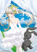 1girl arms_behind_back artist_request bare_shoulders blue_sky closed_mouth copyright_notice dress elbow_gloves feet_out_of_frame flower from_behind gloves grey_hair hair_flower hair_ornament highres holding holding_stuffed_toy kasugano_sora long_hair looking_at_viewer looking_back official_art sky smile solo stuffed_animal stuffed_rabbit stuffed_toy twintails white_dress white_gloves yosuga_no_sora rating:s score:1 post #10176847