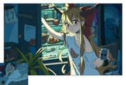 2girls acorn alcohol apple asahi_breweries beer beer_can calendar_(object) can chair cola commentary contemporary drink_can food fruit guozimiao hakurei_reimu highres ibuki_suika loose_clothes loose_shirt messy_hair messy_sleeper multiple_girls night off_shoulder oni onigiri plant potted_plant refrigerator refrigerator_interior shirt sleeping sneaking spill t-shirt touhou tree watermelon rating:s score:15 post #10090737