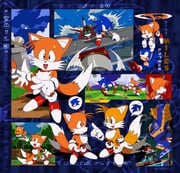 3boys :d absurdres aircraft airplane animal_ears bendedede blue_eyes classic_sonic classic_tails cyclone_(sonic) dr._eggman dual_persona eggwalker_(sonic_adventure_2) english_text everyone flicky_(character) flying fox fox_boy fox_ears fox_tail furry furry_male gloves hedgehog_boy highres male_focus multiple_boys multiple_tails multiple_views ocean open_mouth orange_fur piloting pointing red_shoes remote_robot_(tails_adventure) robot running shoes smile sneakers sonic_(series) sonic_adventure sonic_adventure_2 sonic_generations sonic_the_hedgehog sonic_the_hedgehog_(classic) sonic_the_hedgehog_2 sonic_the_hedgehog_3 speech_bubble tail tails_(aviator)_(sonic) tails_(sonic) tails_adventure tornado_(airplane)_(sonic) two_tails white_fur white_gloves workshop rating:g score:13 post #8483327