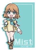 1girl aonagimay artist_name blue_eyes blue_scarf brown_hair character_name fingerless_gloves fire_emblem fire_emblem:_path_of_radiance gloves hair_tubes highres mist_(fire_emblem) open_mouth scarf socks teeth upper_teeth_only white_socks rating:g score:0 post #10175425