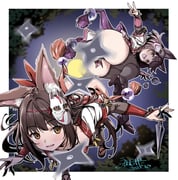 2girls absurdres alternate_costume animal_ear_fluff animal_ears ass azur_lane black_hair black_thighhighs bridal_gauntlets commentary convenient_censoring fox_ears fox_girl gloves highres kunai long_hair looking_at_viewer mask mask_on_head multiple_girls mutsu_(azur_lane) nagato_(azur_lane) ninja open_mouth paid_reward_available red_gloves shuriken siblings sisters thighhighs umyonge_(lkakeu) v weapon yellow_eyes rating:s score:17 post #10121442