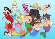 4boys 6+girls aaron_schmit absurdres alternate_hair_length alternate_hairstyle alternate_species arm_hair armlet arms_behind_head bara big_nose blonde_hair blue_nails bowsette bracelet breasts brooch brown_hair chest_hair colored_skin commentary crown diamond_(gemstone) diamond_ring earrings english_commentary eyewear_on_head facial_hair fingernails fins flexing flower flower_earrings flower_in_mouth gloves grin hair_over_one_eye hairy hands_up happy hat highres in-franchise_crossover jewelry large_breasts long_fingernails long_hair looking_at_viewer luigi mario mario_(series) medium_breasts mermaid merman mini_crown monster_boy monster_girl monsterification mouth_hold multiple_boys multiple_girls muscular muscular_male mustache navel necklace new_super_mario_bros._u_deluxe nipples one_eye_closed one_eye_covered open_mouth ornate_ring own_hands_together paper_mario paper_mario:_the_thousand-year_door pauline_(mario) pink_hair pink_hat ponytail princess_daisy princess_peach purple_skin red_flower red_nails red_rose ring rosalina rose scylla sharp_fingernails shell_pasties smile sphere_earrings spiked_armlet spiked_bracelet spikes star_(symbol) star_earrings striped_clothes striped_hat striped_headwear sunglasses super_crown super_mario_galaxy super_mario_odyssey super_star_(mario) teeth tentacles twitter_username underwater upper_teeth_only vivian_(paper_mario) waluigi wario water watermark white_gloves yellow_lips rating:s score:8 post #9948182