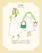 1girl animification bird commentary_request dewey_duck dress duck genderswap green_shirt highres huey_duck long_hair looking_at_viewer louie_duck meecosme mickey_mouse_&_friends shirt shoes simple_background skirt smile socks white_background rating:g score:1 post #10141518