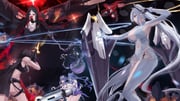 6+girls absurdres blue_hair breasts cinderella_(nikke) clothing_cutout commentary english_commentary firing gloves goddess_of_victory:_nikke grave_(nikke) gretel_(nikke) hansel_(nikke) highres hood hood_up horns large_breasts little_mermaid_(nikke) long_hair mechanical_horns mixed-language_commentary multiple_girls nagato_tsumugu old_tales_(nikke) rapi_(nikke) rapture_(nikke) rapture_queen_(nikke) red_eyes red_hair red_hood_(nikke) siblings twins twintails white_hair rating:s score:47 post #8655622