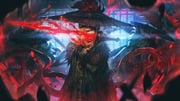 1boy 2others alternate_eye_color blood blood_on_clothes blood_on_weapon brown_robe dual_wielding feathered_hat fire game_cg hat heishou_pack-you_branch_(identity)_(project_moon) highres holding limbus_company multiple_others nai_ga official_art project_moon red_eyes rice_hat robe sheath sinclair_(project_moon) solo_focus sword weapon rating:g score:3 post #10163926