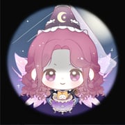 1girl ahoge animal baonu_de_zhanshen_caibutou bare_shoulders beads black_border black_choker black_dress black_gloves black_hat black_sleeves blush_stickers border bow bowtie cat cauldron chibi chinese_commentary choker closed_eyes closed_mouth clothed_animal commentary_request crescent_print detached_sleeves dress drill_hair ear_covers elbow_gloves enchanted_encounter_(infinity_nikki) fairy fairy_wings field frilled_headwear frilled_sleeves frills glitter gloves gown hat hennin highres holding holding_ladle hood hood_up infinity_nikki lace-trimmed_choker lace_trim ladle long_dress long_hair meteor_shower momo_(nikki) moon night night_sky nikki_(series) official_alternate_color open_mouth outdoors pain parted_bangs pink_wings purple_eyes purple_veil red_bow red_bowtie red_hair round_border see-through_clothes see-through_veil shaded_face short_sleeves sky smile standing star_(symbol) star_print stirring straight-on strapless strapless_dress v-shaped_eyebrows veil very_long_hair whiskers white_cat wings yellow_hood rating:g score:0 post #9779500