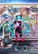 1girl 6+boys absurdres animal_ear_headphones animal_ears black_boots black_gloves black_shirt black_shorts blue_eyes blue_hair boots cameo cat_ear_headphones cat_ears character_name charmy_bee colored_shoe_soles commentary_request copyright_name copyright_notice diva_macchina dr._eggman elbow_gloves fake_animal_ears fingerless_gloves full_body furry furry_male gloves graffiti hair_between_eyes hatsune_miku headphones headset highres holographic_clothing hoverboard jacket jet_the_hawk knuckles_the_echidna logo long_hair looking_at_viewer metal_sonic multiple_boys official_alternate_costume official_art open_clothes open_jacket sega shadow_the_hedgehog shirt short_sleeves shorts smile solo sonic_(series) sonic_racing:_crossworlds sonic_the_hedgehog standing star_(symbol) tails_(sonic) twintails very_long_hair vocaloid white_jacket zazz rating:g score:15 post #9865774