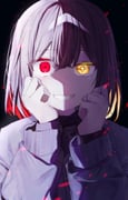1other :d black_background black_shirt blonde_hair bright_pupils brown_hair center-flap_bangs chara_(undertale) collared_shirt colored_eyelashes colored_inner_hair commentary_request double-parted_bangs frisk_(undertale) grey_sweater grin hair_between_eyes hands_on_own_cheeks hands_on_own_face hands_up highres kurobarashan layered_sleeves long_sleeves looking_at_viewer mismatched_eyelashes mismatched_pupils multicolored_hair other_focus puffy_long_sleeves puffy_sleeves red_eyes red_hair shaded_face shirt short_hair sidelighting simple_background smile split_theme straight-on sweater tsurime undertale uneven_eyes unusually_open_eyes upper_body utdr_(toby_fox) white_pupils wide-eyed yellow_eyes rating:g score:7 post #10100241