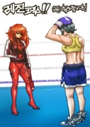2013 2girls annoyed artist_name bare_arms black_eyes blue_gloves blue_shoes blue_shorts bodysuit boxer boxing_gloves boxing_ring boxing_shorts breasts confused covered_face dated evangelion:_3.0_you_can_(not)_redo eyepatch facing_another facing_away from_behind full_body glaring gloves green_hair hair_ornament hairclip hand_on_own_head hand_on_own_stomach holding holding_gloves holding_unworn_clothes interface_headset_(evangelion) jacket korean_text large_breasts lezhincomics long_hair looking_at_another mecha_pilot_suit medium_breasts multiple_girls neon_genesis_evangelion open_clothes open_jacket orange_hair original ponytail rebuild_of_evangelion red_bodysuit red_gloves red_jacket shoes short_hair short_ponytail shorts signature simple_background sneakers souryuu_asuka_langley sports_bra sportswear standing toned toned_female unworn_gloves white_background yellow_sports_bra zipper rating:g score:0 post #10175684