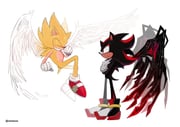 2boys animal_ears animal_nose artist_name black_fur black_hair black_wings blonde_hair body_fur boots clenched_hands closed_eyes commentary crossed_arms demon_wings doom_wings english_commentary facing_another feathered_wings floating from_side full_body furry furry_male gloves grin happy highres long_hair looking_at_another male_focus multicolored_boots multicolored_fur multicolored_hair multiple_boys profile red_fur red_hair red_shoes rumiamura shoes short_tail sideways_mouth simple_background smile socks sonic_(series) sonic_generations sonic_the_hedgehog sonic_x_shadow_generations spiked_hair standing streaked_hair super_sonic tail teeth twitter_username two-tone_hair white_background white_fur white_gloves white_socks white_wings wings yellow_fur rating:g score:3 post #9975732