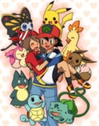1boy 1girl :d ash_ketchum bandana baseball_cap beautifly black_gloves black_hair black_socks blue_jacket blue_pants blush brown_hair bulbasaur carrying carrying_person closed_eyes combusken eevee fingerless_gloves gloves hair_between_eyes happy hat heart heart_background hetero jacket looking_at_another looking_up may_(pokemon) munchlax on_head open_mouth pants pikachu plant pokemon pokemon_(anime) pokemon_(creature) pokemon_on_back pokemon_on_head pokemon_rse_(anime) primrose001 princess_carry red_bandana red_hat red_jacket short_hair shorts skirt skitty smile socks squirtle third-party_source vines white_skirt rating:g score:-1 post #10175270