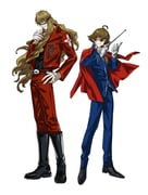 2boys ace_attorney ace_attorney_investigations ace_attorney_investigations_2:_prosecutor's_gambit ahoge belt belt_buckle black_boots black_shirt black_shoes blue_jacket blue_pants bonetrap boots brown_belt brown_eyes brown_hair buckle cigarette conductor_baton covered_abs eustace_winner excelcius_winner father_and_son full_body gloves goggles hand_on_own_hip highres holding holding_baton holding_lighter jacket jacket_on_shoulders lapel_pin lighter long_hair male_focus multiple_boys open_clothes open_jacket pants red_jacket red_pants school_uniform shirt shoes short_hair simple_background themis_legal_academy_school_uniform white_background white_gloves white_shirt rating:g score:-1 post #10159024