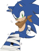 1boy animal_ears animal_nose arms_behind_back bandages blue_fur bound bound_arms bound_legs brown_neckerchief furry furry_male green_eyes hedgehog_boy highres invisible_chair looking_at_viewer male_focus neckerchief short_tail simple_background sitting solo sonic_(series) sonic_boom_(series) sonic_the_hedgehog tail tied_up_(nonsexual) unneul white_background rating:g score:0 post #10077531