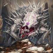 1boy 1girl animal armor ars_goetia body_horror breastplate breasts creature creature_focus demon demon_girl drill_hair eldritch_abomination extra_eyes full_armor gauntlets giant giant_monster gloves greaves helm helmet highres holding horns horror_(theme) knight long_hair long_sleeves looking_at_viewer madowl marbas_(ars_goetia) medieval monster open_mouth oversized_animal pauldrons pink_hair plate_armor pointy_ears shoulder_armor smile sword tail too_many_eyes weapon rating:s score:4 post #10151289