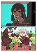 2koma 3girls absurdres aqua_eyes black_hair black_pantyhose black_socks blunt_bangs blunt_ends bob_cut brown_dress brown_shoes brown_sweater comic commentary dancing dress eighth_note expressive_hair field flower flower_field hair_ornament hasu_no_sora_school_uniform highres hinoshita_kaho indoors layered_sleeves link!_like!_love_live! loafers long_hair long_sleeves love_live! love_live!_nijigasaki_high_school_idol_club love_live!_nijigasaki_high_school_idol_club_the_movie_-_finale medium_dress medium_hair momose_ginko multiple_girls musical_note musical_staff neckerchief one_side_up orange_hair outdoors pantyhose pleated_dress red_neckerchief sailor_collar sailor_dress school_uniform sen_yousoro shirt shoes short-sleeved_sweater short_over_long_sleeves short_sleeves socks spoilers subtitled sweater translation_request triangle_hair_ornament two_side_up white_sailor_collar white_shirt winter_uniform yellow_neckerchief yuki_setsuna rating:g score:0 post #10173512
