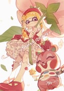 2girls :d ^_^ absurdres animal_crossing apple_(animal_crossing) artist_name bandaid bandaid_on_knee bandaid_on_leg bear_girl blonde_hair blush bubble_skirt closed_eyes closed_mouth commission cross-laced_shoes flower full_body furry furry_female hat highres holding holding_flower inkling inkling_girl inkling_player_character leaf long_hair long_sleeves mochizuki_inochi mole mole_under_mouth multiple_girls open_mouth pink_flower polka_dot polka_dot_shirt purple_eyes red_hat red_shirt red_shoes shirt shoes simple_background skirt smile socks splatoon_(series) standing tentacle_hair white_background white_skirt white_socks rating:g score:6 post #10158435