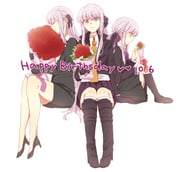 aged_down black_boots black_jacket black_shoes black_skirt black_socks boots bouquet braid check_copyright closed_eyes closed_mouth collared_shirt commentary_request copyright_request danganronpa:_trigger_happy_havoc danganronpa_(series) danganronpa_3_(anime) danganronpa_kirigiri dated eyelashes flower hair_ribbon happy_birthday high_heel_boots high_heels highres holding holding_bouquet jacket kirigiri_kyoko kneehighs long_hair long_sleeves multiple_persona necktie open_clothes open_jacket orange_necktie purple_eyes purple_hair purple_ribbon purple_skirt red_flower red_rose ribbon rose shirt shoes side_braid sidelocks single_braid skirt smile socks white_shirt zawameki rating:g score:0 post #10177044