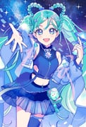 1girl aqua_hair blue_eyes blue_jacket blue_skirt blush braid braided_hair_rings breasts crop_top earrings hair_ornament hair_rings hatsune_miku heart heart_earrings highres higuluma holding holding_microphone jacket jewelry long_hair long_sleeves looking_at_viewer magical_mirai_(vocaloid) magical_mirai_miku magical_mirai_miku_(2025) medium_breasts microphone navel official_alternate_costume official_alternate_hairstyle open_clothes open_jacket open_mouth reaching reaching_towards_viewer shirt skirt sky sleeveless sleeveless_shirt smile solo star_(sky) star_(symbol) star_hair_ornament starry_sky stomach tanabata twintails very_long_hair vocaloid rating:s score:1 post #10174322