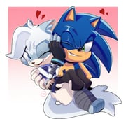 1boy 1girl animal_ears black_gloves black_pants blue_eyes blue_fur blush carrying cat_ears cat_girl cat_tail fingerless_gloves furry furry_female furry_male gloves green_eyes heart highres hikariviny kari_the_cat oc_x_canon one_eye_closed original pants princess_carry sonic_(series) sonic_the_hedgehog tail white_fur white_gloves rating:g score:0 post #10157904