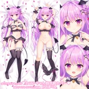 1girl :d ameto_yuki armpits arms_up bare_shoulders bed_sheet bikini black_bikini black_thighhighs black_wings blush bow braid breasts canele_(ameto_yuki) censored cherry_hair_ornament closed_mouth commentary_request covered_nipples dakimakura_(medium) demon_girl demon_horns demon_tail demon_wings food-themed_hair_ornament hair_bow hair_bun hair_ornament hairclip head_wings heart heart-shaped_pupils heart_censor heart_hair_ornament highres horns large_breasts long_hair lying multiple_views navel nipples no_shoes on_back original petals pubic_tattoo purple_eyes purple_hair see-through_clothes single_side_bun smile swimsuit symbol-shaped_pupils tail tattoo thighhighs very_long_hair watermark wings x_hair_ornament rating:q score:4 post #10173376