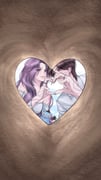 1boy 1girl bird black_hair body_markings commentary_request derpy_(kpop_demon_hunters) eyelashes facial_mark fingernails gat_(hat) hat heart heart_hands heart_hands_duo hetero highres jewelry jinu_(kpop_demon_hunters) korean_commentary kpop_demon_hunters long_fingernails long_hair looking_at_viewer purple_hair ring rumi_(kpop_demon_hunters) short_hair smile sussie_(kpop_demon_hunters) tiger upper_body x1nx3i rating:g score:2 post #10108715