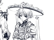 2boys closed_mouth crossed_arms dd16056094 empty_eyes expressionless genshin_impact grey_background hair_between_eyes hat head_tilt japanese_clothes jewelry long_sleeves looking_at_viewer monochrome multiple_boys out_of_frame pendant scaramouche_(genshin_impact) shade short_hair sketch solo_focus tartaglia_(genshin_impact) upper_body rating:g score:4 post #10175500