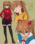 black_skirt black_thighhighs blue_dress blue_eyes breasts brown_hair brown_shoes cosplay dress grey_background hair_between_eyes hajikkoneko half_updo hand_on_own_hip headgear highres loafers long_hair medium_breasts neck_ribbon neon_genesis_evangelion parted_bangs pinafore_dress red_ribbon red_shirt ribbon school_uniform shirt shirt_under_dress shoes skirt sleeveless sleeveless_dress souryuu_asuka_langley thighhighs tohsaka_rin tohsaka_rin_(cosplay) twintails white_shirt yellow_shirt zettai_ryouiki rating:g score:7 post #10174614
