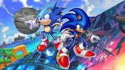 2boys absurdres artist_collaboration black_eyes blue_fur blue_sky building classic_sonic commentary daeream death_egg english_commentary frown furry gloves green_eyes green_hill_zone hedgehog_boy highres in-universe_location kornart male_focus moon multiple_boys ocean sky skyscraper smile sonic_(series) sonic_adventure_2 sonic_the_hedgehog sonic_the_hedgehog_(classic) space_colony_ark split_theme tree rating:g score:5 post #9943742
