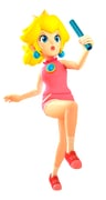 1girl 3d arm_up bare_shoulders blonde_hair blue_eyes blue_gemstone breasts brooch closed_mouth collared_shirt crown earrings full_body gem hair_flaps hand_up holding holding_relay_baton jewelry leg_up legs lips lipstick looking_afar makeup mario_&_sonic_(series) mario_&_sonic_at_the_olympic_games_(2007) mario_(series) mini_crown official_art pink_lips pink_shirt pink_shoes pink_shorts pocket ponytail princess_peach princess_peach_(summer_sports) relay_baton running serious shirt shoes short_hair short_shorts shorts sidelocks simple_background sleeveless sleeveless_shirt small_breasts socks solo sphere_earrings standing standing_on_one_leg thighs third-party_source transparent_background white_socks white_trim yellow_crown rating:s score:1 post #7923235