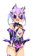 1girl :d animal_ears arms_behind_back bare_shoulders blue_hair blush breasts corruption covered_navel covered_nipples cowboy_shot dark_persona earrings elbow_gloves evil_aqua eye_mask fang fujii_natsumi_(ysphere) game_cg gem gloves glowing gradient_hair highleg highleg_leotard jewelry large_variant_set leotard looking_at_viewer mask mind_control multicolored_hair non-web_source official_art open_mouth pubic_tattoo purple_hair satou_kuuki shiny_clothes simple_background small_breasts smile solo soukou_seiki_ysphere standing tachi-e tattoo thighhighs transparent_background twintails variant_set white_background rating:q score:0 post #10175730