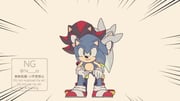 3boys animated audible_music black_fur blue_fur boots choo_choo_train commentary dancing frown furry furry_male green_eyes grey_fur hedgehog_boy looking_at_viewer male_focus multiple_boys red_eyes red_shoes shadow_the_hedgehog shoes silver_the_hedgehog smile sonic_(series) sonic_the_hedgehog sonic_the_hedgehog_(2006) sound symbol-only_commentary tezz two-tone_fur video watermark yellow_eyes rating:g score:0 post #10171767