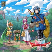 2boys 2girls apple arm_up aviator_cap bag belt_buckle black_bodysuit black_leggings blue_eyes blue_gloves blue_hat blue_sky blue_tunic bodysuit boots bow brother_and_sister brown_boots buckle cape carrying carrying_under_arm cloud commentary copyright_logo copyright_name cousins curly_hair dracky dragon_quest dragon_quest_ii dress eating english_commentary fenyon food fruit gloves goggles goggles_on_headwear green_boots green_cape green_tabard hair_bow hat holding holding_food holding_fruit holding_shield index_finger_raised leg_warmers leggings logo long_hair mage_staff mountain multiple_boys multiple_girls mushroom official_art open_mouth orange_cape orange_hair outdoors pantyhose pink_hood pink_shoes ponytail prince_of_lorasia prince_of_samantoria princess_of_moonbrook princess_of_samantoria profile promotional_art purple_hair red_eyes red_trim robe roto's_emblem shield shoes short_hair shoulder_bag siblings skeleton_(dragon_quest) sky sleeveless sleeveless_dress spiked_hair staff sword sword_on_back tabard tree tunic weapon weapon_on_back white_bow white_leg_warmers white_robe yellow_dress rating:g score:3 post #10167980