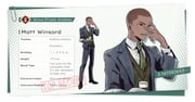 1boy birthday black_shoes book character_name collared_shirt dark-skinned_male dark_skin dress_shoes final_fantasy final_fantasy_vii final_fantasy_vii_ever_crisis fujise_lisa full_body green_necktie green_vest grey_jacket grey_pants grey_suit hand_on_own_face holding holding_book jacket lanyard male_focus matt_winsord necktie official_art open_mouth pants pi_(math) red_eyes shirt shoes short_hair solo suit suit_jacket very_short_hair vest waistcoat white_shirt rating:g score:2 post #9079658