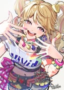 1girl :d aikatsu! aikatsu!_(series) black_shorts blonde_hair bracelet breasts clothes_writing commentary_request cowboy_shot earrings hands_up highres jewelry long_hair looking_at_viewer medium_breasts midriff multicolored_hair musical_note nail_polish natsuki_mikuru necklace open_mouth pink_nails shichiko_(kerori) shirt short_sleeves shorts smile solo standing streaked_hair twintails white_shirt yellow_nails rating:s score:1 post #10173015