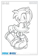 1girl absurdres amy_rose bilingual_text border character_name closed_mouth copyright_name copyright_notice dress english_text full_body furry furry_female greyscale hammer hedgehog_girl highres lineart mixed-language_text monochrome official_art sega shoes simple_background smile solo sonic_(series) sonic_channel sonic_team standing tail transparent_background uekawa_yuji weapon rating:g score:5 post #8695095