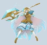 1girl absurdres armor armored_dress axe blonde_hair blue_hair breastplate dress fire_emblem fire_emblem_heroes fjorm_(fire_emblem) fjorm_(ice_ascendant)_(fire_emblem) full_body gloves grey_background highres holding holding_axe holding_weapon leitz_acaroline long_hair multicolored_hair official_alternate_costume official_alternate_hairstyle simple_background solo twitter_username weapon white_gloves rating:g score:5 post #10170805