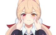 2girls alice_thymefield animal_ears blonde_hair cheek_pinching closed_mouth es030103010301 female_pov hair_ornament hand_on_another's_cheek hand_on_another's_face hashtag-only_commentary heterochromia highres long_hair looking_at_viewer multiple_girls nail_polish pinching pink_nails pov pov_hands rabbit_ears rabbit_girl red_eyes shirt simple_background solo_focus sphere_hair_ornament twintails ukinami_yuzuha upper_body white_background white_shirt yellow_eyes yuri zenless_zone_zero rating:g score:10 post #10169487