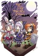 3girls akidukiwataru animal-themed_footwear animal_hood bandages braid cat_hood commentary_request halloween highres hood kyoka_(halloween)_(princess_connect!) kyoka_(princess_connect!) little_lyrical long_hair mimi_(halloween)_(princess_connect!) mimi_(princess_connect!) misogi_(halloween)_(princess_connect!) misogi_(princess_connect!) multiple_girls mummy_costume orange_eyes orange_hair pink_hair princess_connect! pumpkin_costume purple_eyes purple_hair rabbit_hood side_ponytail twin_braids yellow_eyes rating:g score:1 post #8374988