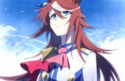 1girl aged_up animal_ears ascot blue_eyes brown_hair epaulettes frown hair_down highres horse_ears horse_girl long_hair long_sleeves multicolored_hair pink_ascot single_epaulette solo streaked_hair takatsuki_nato tokai_teio_(peak_joy)_(umamusume) tokai_teio_(umamusume) two-tone_hair umamusume white_hair rating:g score:0 post #10174975