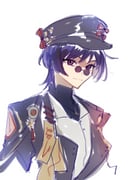 1boy alternate_costume alternate_universe black_jacket chinese_commentary closed_mouth collared_jacket genshin_impact hair_between_eyes hat highres jacket jewelry looking_at_viewer looking_to_the_side multicolored_hair necklace nihaowojiaoshanghetu purple_eyes purple_hair scaramouche_(genshin_impact) short_hair simple_background solo sunglasses upper_body white_background rating:g score:2 post #10175348