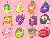 2boys 6+girls ^_^ ahoge aqua_hair black_hair black_hairband black_survival blonde_hair blowing_bubble_gum blunt_bangs blush blush_stickers brown_hair carrot character_request chewing_gum chibi chibi_only chips_(food) closed_eyes closed_mouth colored_tips commentary_request completely_unamused corrupted_twitter_file dot_mouth earclip eternal_return:_black_survival food food_request foodification fruit fruit_request grapes grey-framed_eyewear grey_eyes grey_hair hair_bobbles hair_intakes hair_ornament hair_rings hairband half_crown_braid highres jitome kaoling korean_commentary leaf_hair_ornament lemon long_hair multicolored_hair multiple_boys multiple_girls no_nose o_o open_mouth pink_background pink_hair plum ponytail potato_chips purple_eyes purple_hair red_hair red_hairband short_hair sunglasses triangle_mouth two_side_up unamused v-shaped_eyebrows white_hair yellow_eyes rating:g score:0 post #10162100