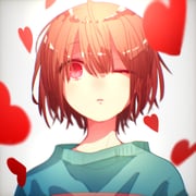 1other ahoge blue_sweater blurry blurry_background blurry_foreground brown_hair center-flap_bangs chromatic_aberration commentary_request double-parted_bangs eyes_visible_through_hair frisk_(undertale) hair_between_eyes heart highres ichika012 looking_at_viewer one_eye_closed other_focus parted_lips pink_sweater portrait red_eyes short_hair simple_background solo straight-on sweater two-tone_sweater undertale unusually_open_eyes utdr_(toby_fox) vignetting white_background wide-eyed rating:g score:0 post #10176796