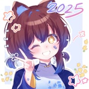 animal_ears ao_dai blue_dress blue_hair blush brown_hair cat_ears cat_girl commentary_request dress fish fish_snake flower hair_ribbon happy_new_year highres nakamiraa one_eye_closed original ribbon short_twintails sparkling_eyes twintails vietnamese_clothes yellow_eyes rating:g score:1 post #10102086