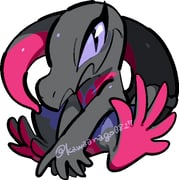 chibi chibi_only closed_mouth commentary_request eyelashes full_body kawaanago lowres nostrils pokemon pokemon_(creature) pokemon_focus salazzle sitting slit_pupils solo transparent_background twitter_username rating:g score:2 post #10174884
