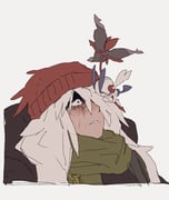 1boy ^_^ az_(pokemon) beanie black_jacket closed_eyes commentary_request cropped_torso floette floette_(eternal) flower green_scarf hat holding holding_flower hug jacket long_hair looking_at_another male_focus o6262626 old parted_bangs parted_lips pokemon pokemon_xy red_hat scarf solo teeth wide-eyed rating:g score:7 post #10164836