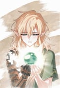 1boy black_skin blue_eyes body_markings colored_skin fingernails glowing green_tunic hair_between_eyes half-closed_eyes highres link male_focus manggwi55 medium_hair multicolored_skin outstretched_arms parted_lips pointy_ears sharp_fingernails solo the_legend_of_zelda the_legend_of_zelda:_tears_of_the_kingdom tunic two-tone_skin upper_body rating:g score:0 post #10174895