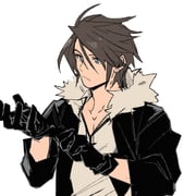 1boy adjusting_clothes adjusting_gloves black_gloves black_jacket blue_eyes brown_hair final_fantasy final_fantasy_viii fur-trimmed_jacket fur_trim garbage_paper gloves grey_fur grey_shirt jacket looking_down male_focus scar scar_on_face shirt short_hair simple_background solo squall_leonhart upper_body v-neck white_background rating:g score:0 post #10177170